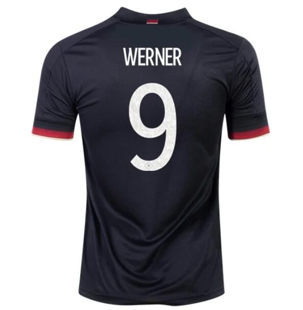 2020 EURO Germany Away Kit Soccer Jersey TIMO WERNER #9